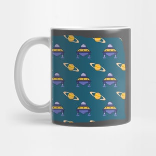 cute cosmic space pattern Mug